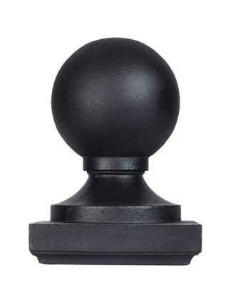 Square Ball 4in Pole Finial (I-F17)