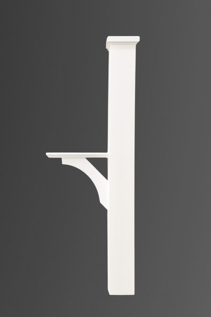 Scott's Mill Mailbox Post (P-P13)