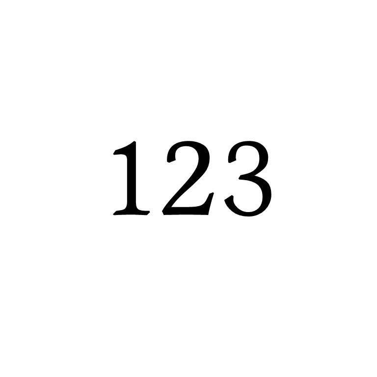 Axiomatic Font (P-NUM6)