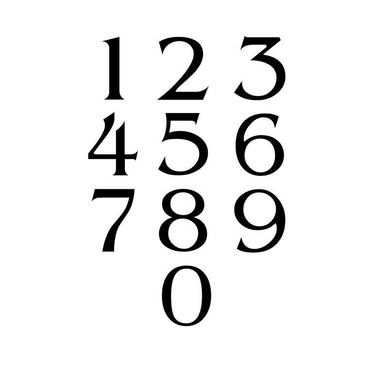 Azote SSK Font (P-NUM5)