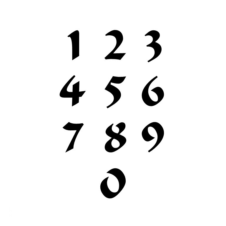 Pasticcio Font (P-NUM21)