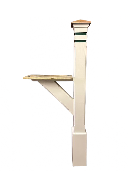 Treyburn - Large Mailbox Post (P-P79)