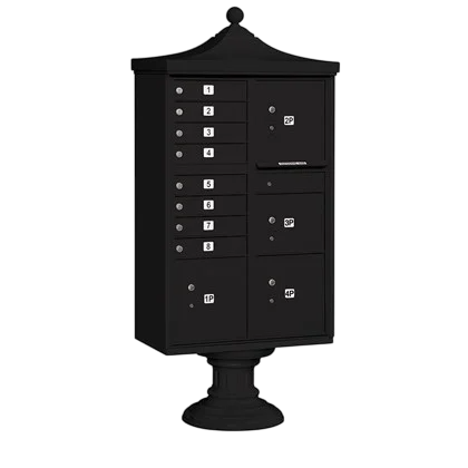 Cluster Mailbox Model 3306R - Regency 8 Door Cluster Box w/ 4 Parcel Doors (S-M11)