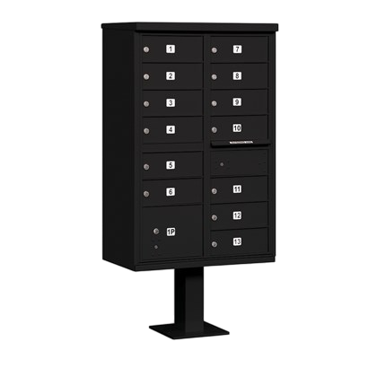 Cluster Mailbox Model 3313 - 13 Door Cluster Box w/ 1 Parcel Door (S-M4)
