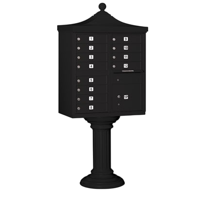 Cluster Mailbox Model 3313R - Regency 13 Door Cluster Box w/ 1 Parcel Door (S-M9)